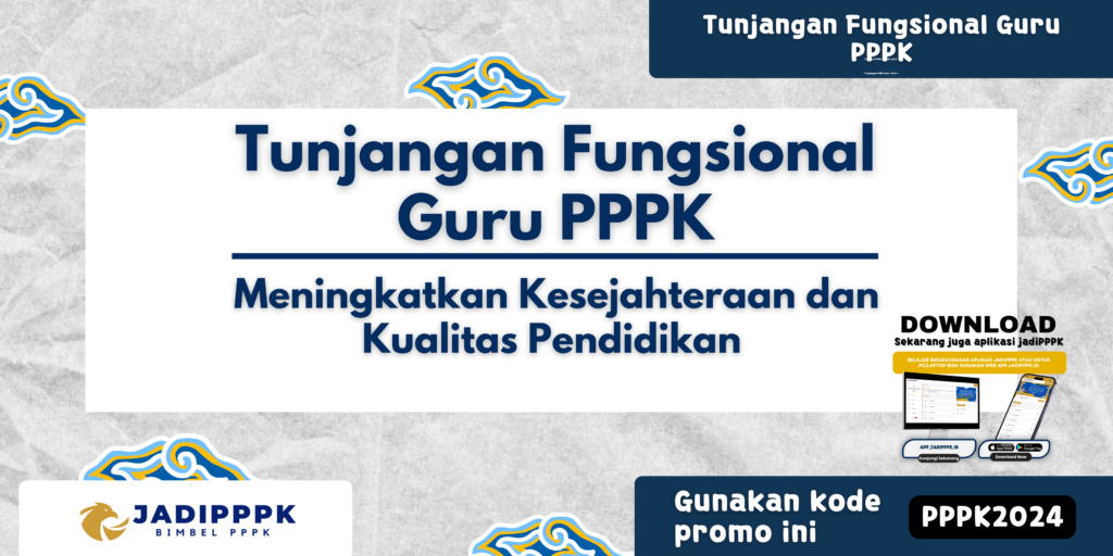 Tunjangan Fungsional Guru PPPK