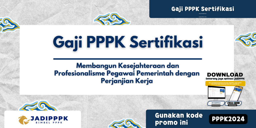 Gaji PPPK Sertifikasi