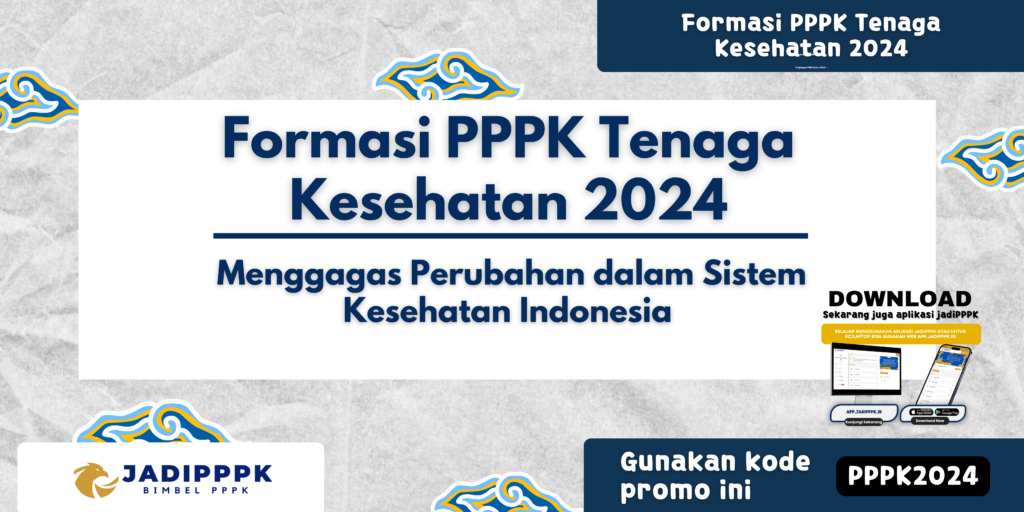 Formasi PPPK Tenaga Kesehatan 2024