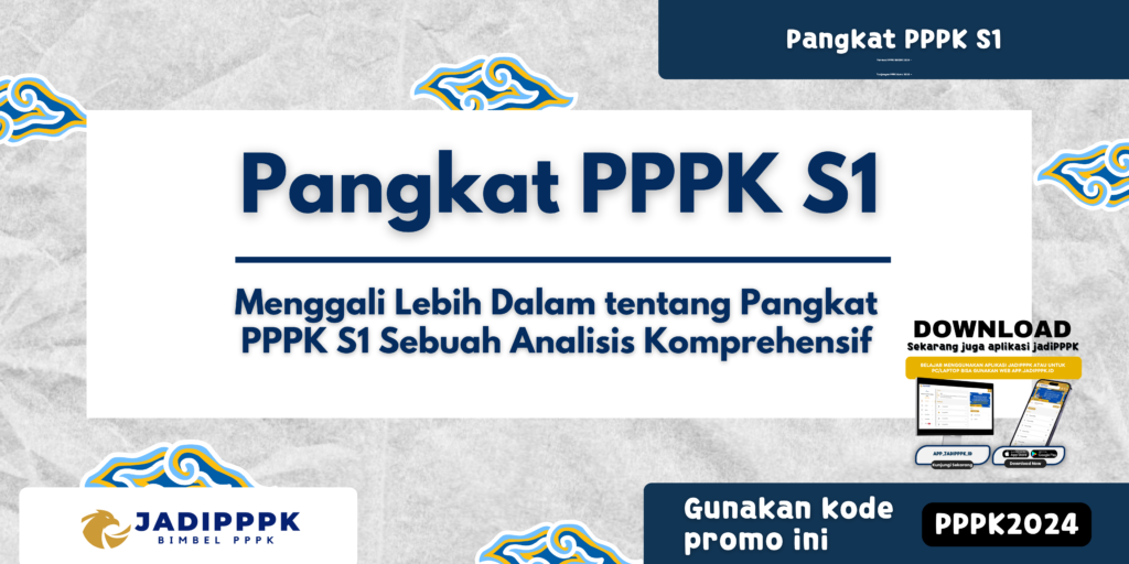 Pangkat PPPK S1