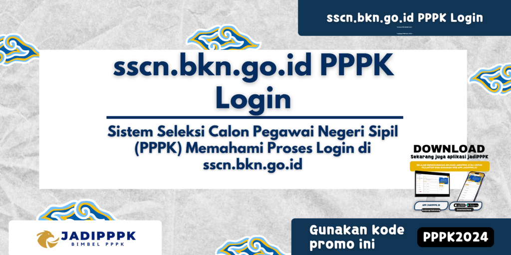 sscn.bkn.go.id PPPK Login