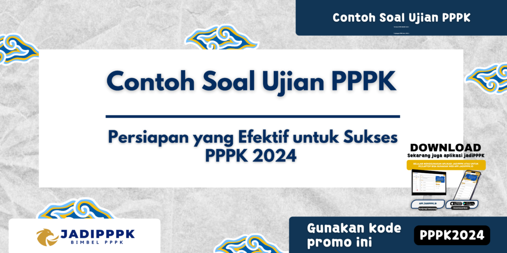 Contoh Soal Ujian PPPK