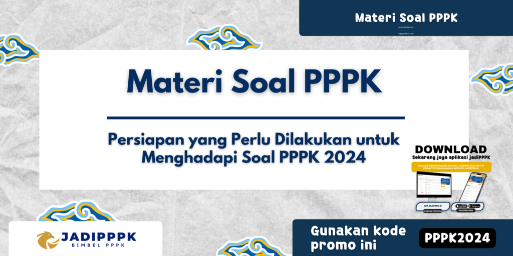 Materi Soal PPPK