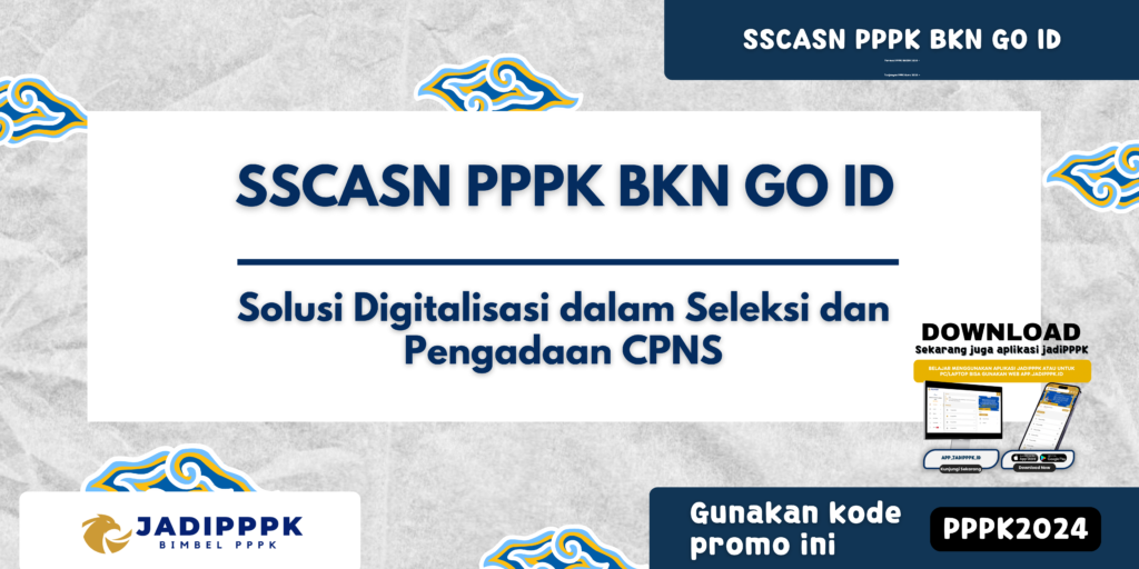 SSCASN PPPK BKN GO ID