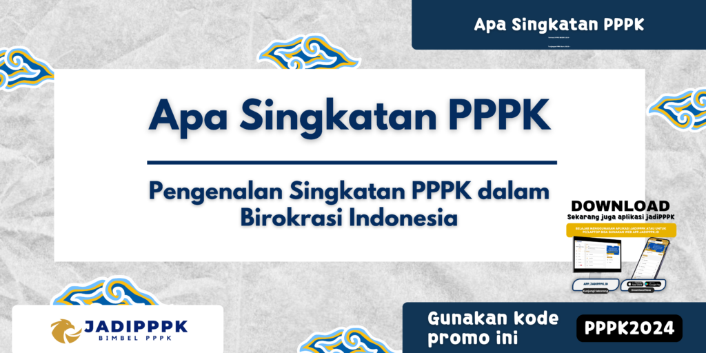 Apa Singkatan PPPK