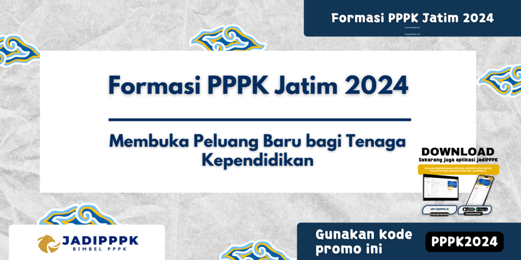 Formasi PPPK Jatim 2024