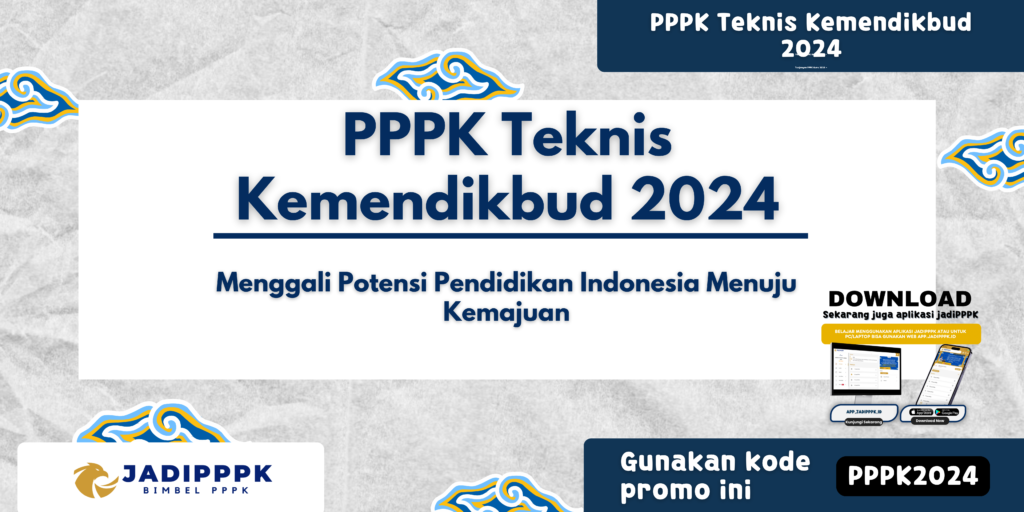 PPPK Teknis Kemendikbud 2024