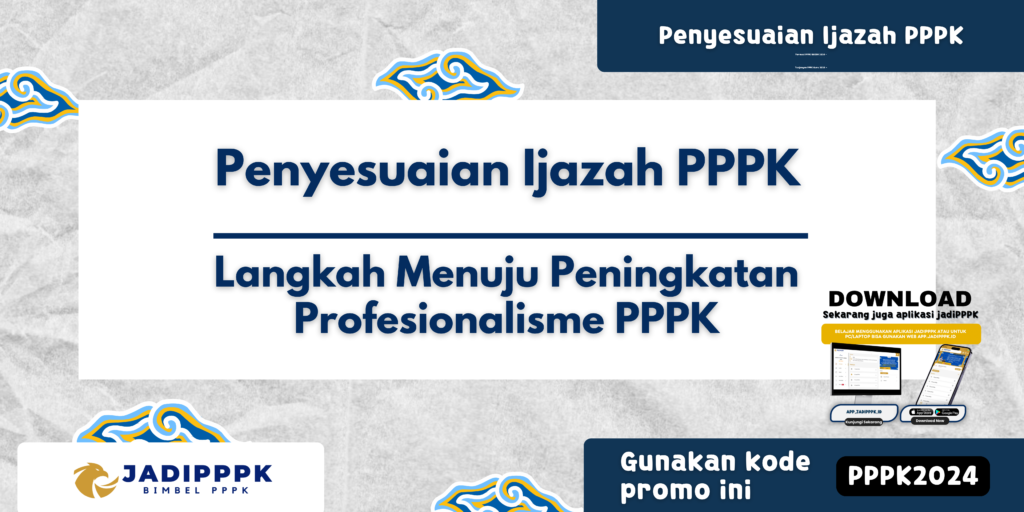 Penyesuaian Ijazah PPPK