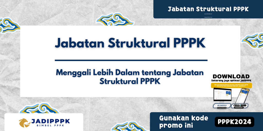 Jabatan Struktural PPPK