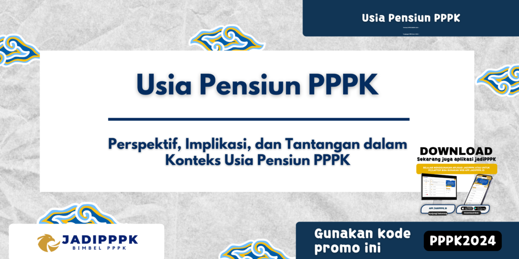 Usia Pensiun PPPK