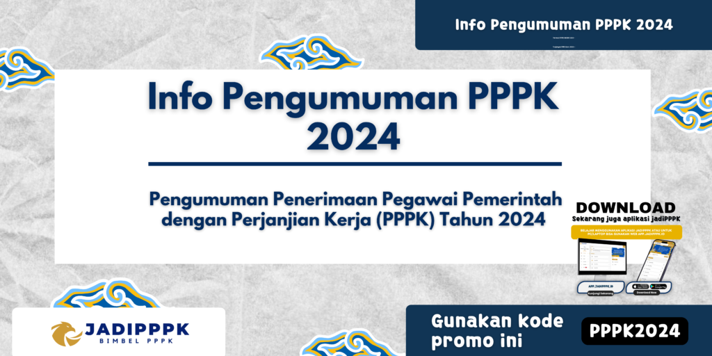 Info Pengumuman PPPK 2024