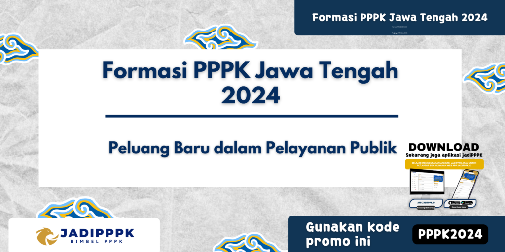 Formasi PPPK Jawa Tengah 2024