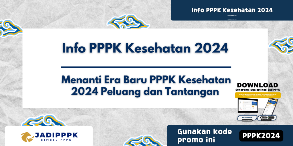 Info PPPK Kesehatan 2024