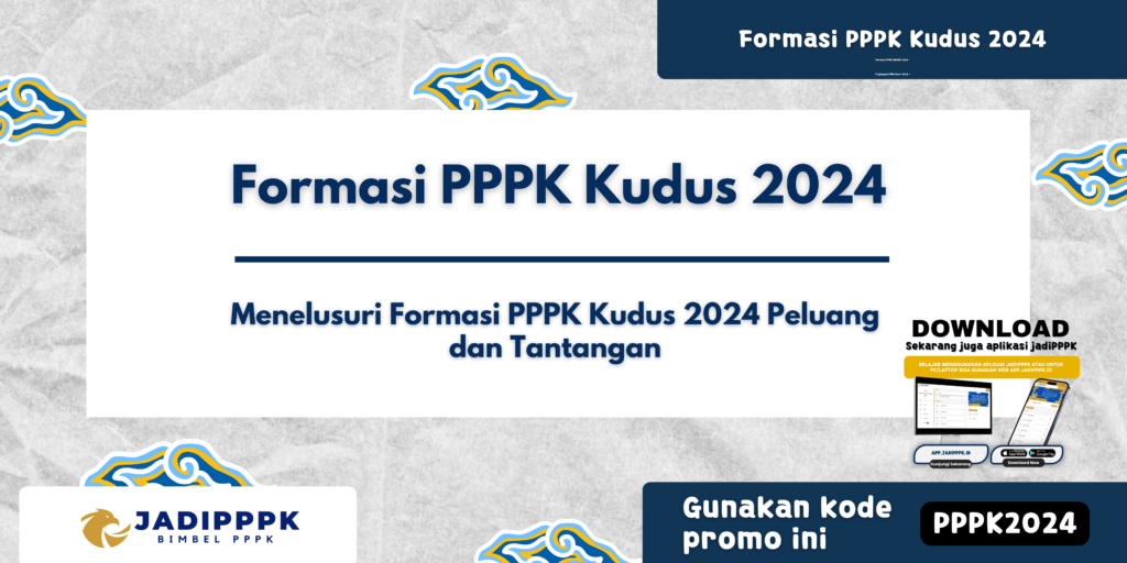 Formasi PPPK Kudus 2024