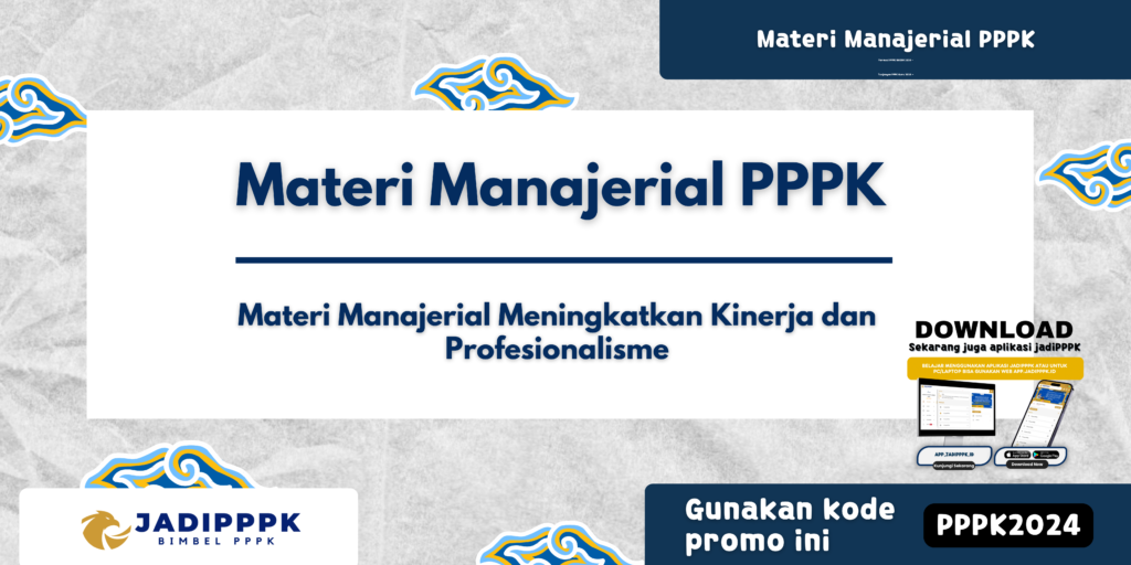 Materi Manajerial PPPK