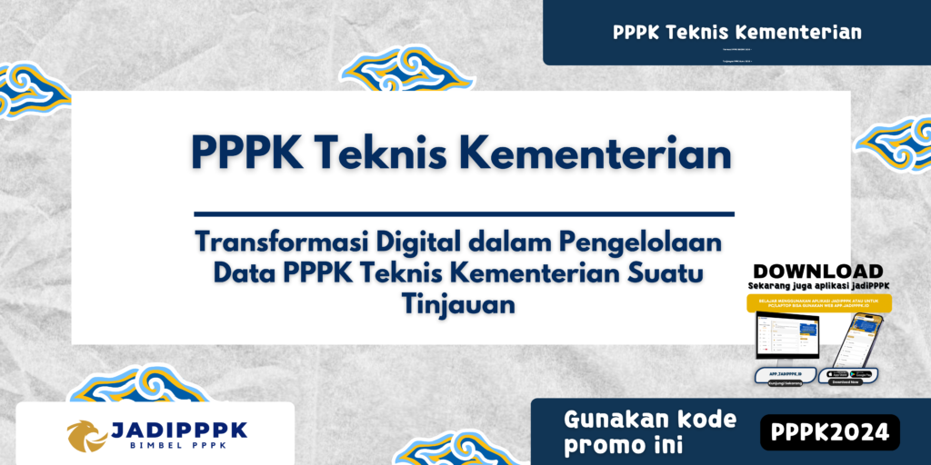 PPPK Teknis Kementerian