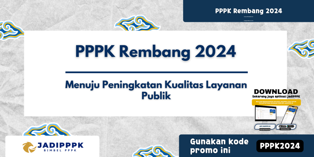 PPPK Rembang 2024