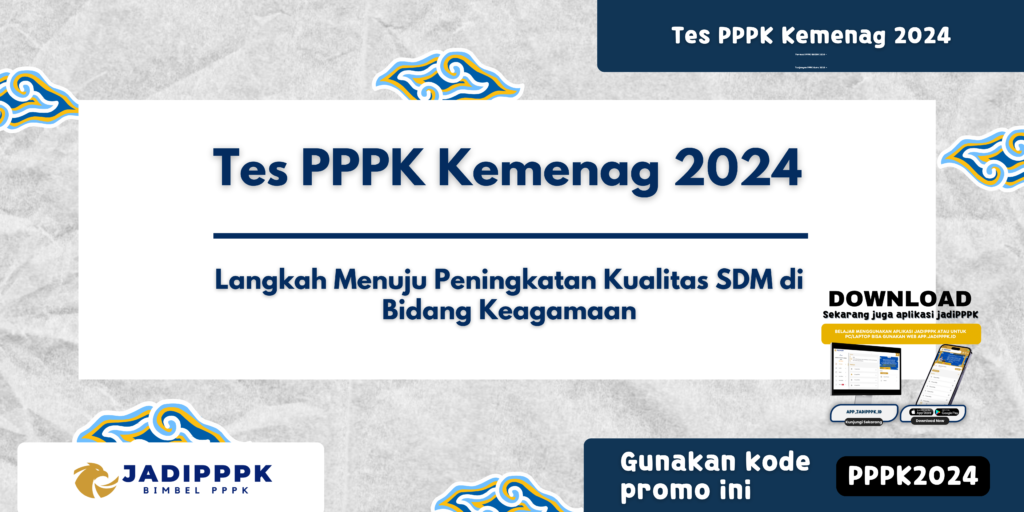 Tes PPPK Kemenag 2024