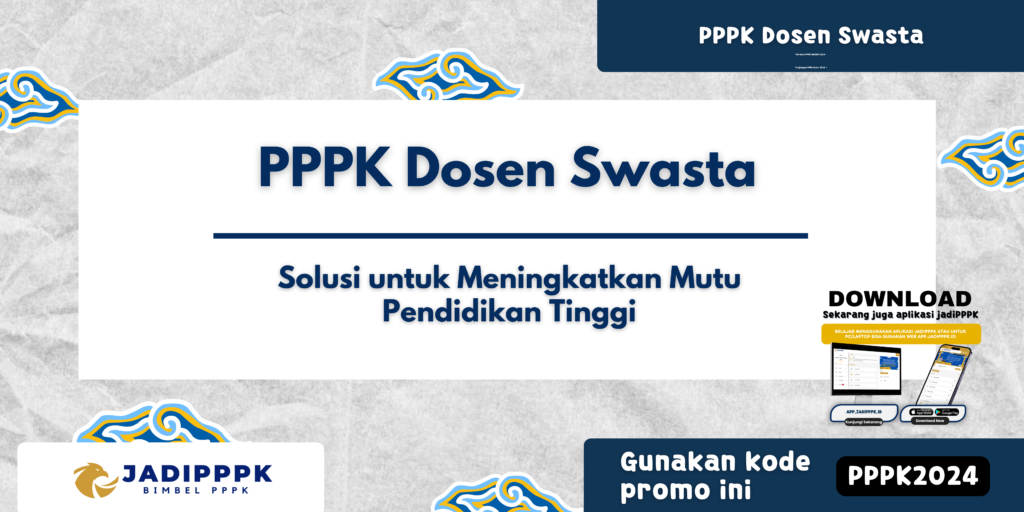 PPPK Dosen Swasta