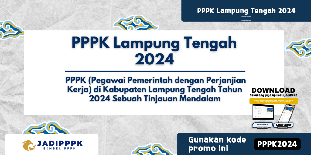 PPPK Lampung Tengah 2024