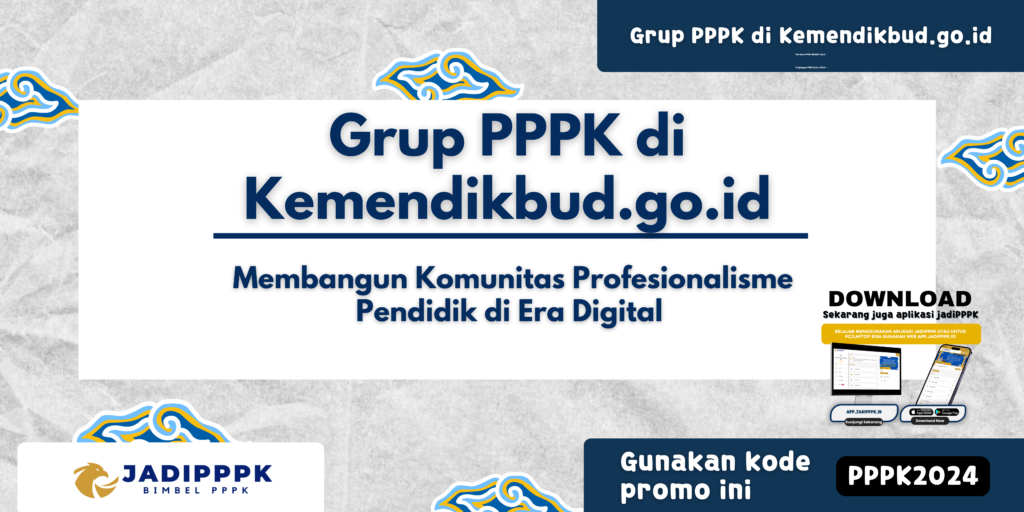 Grup PPPK di Kemendikbud.go.id