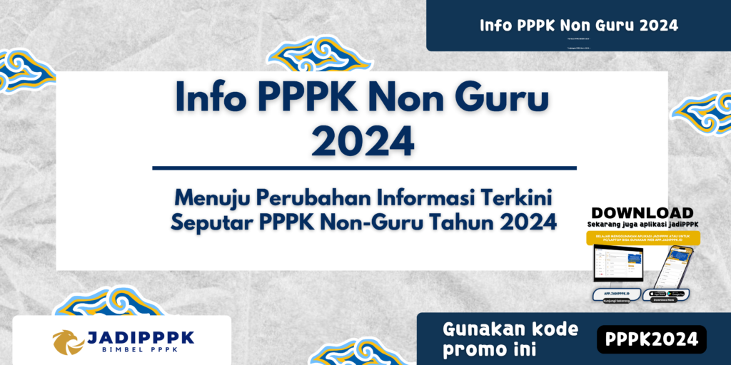 Info PPPK Non Guru 2024