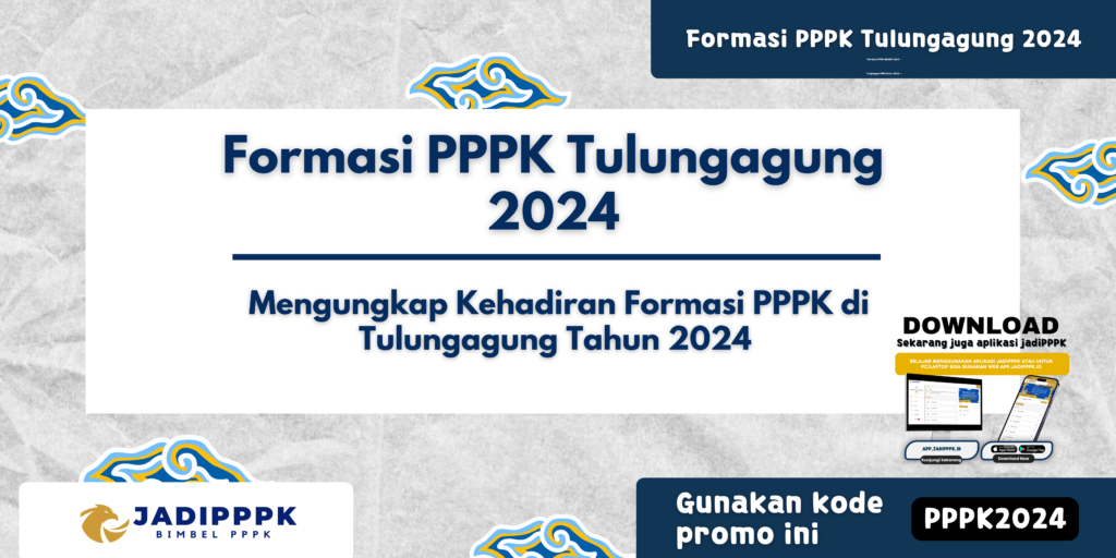 Formasi PPPK Tulungagung 2024