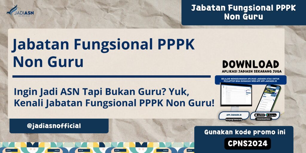 Jabatan Fungsional PPPK Non Guru