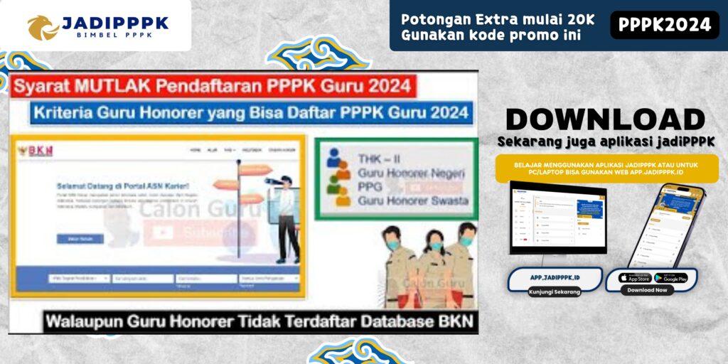 Syarat Mendaftar PPPK Guru 2024