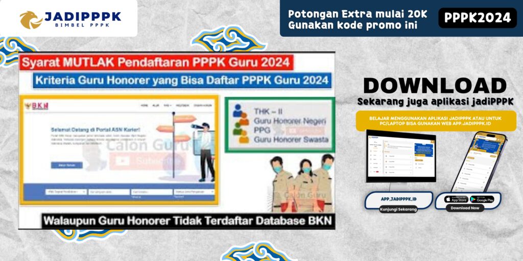 Syarat Ikut PPPK Guru 2024