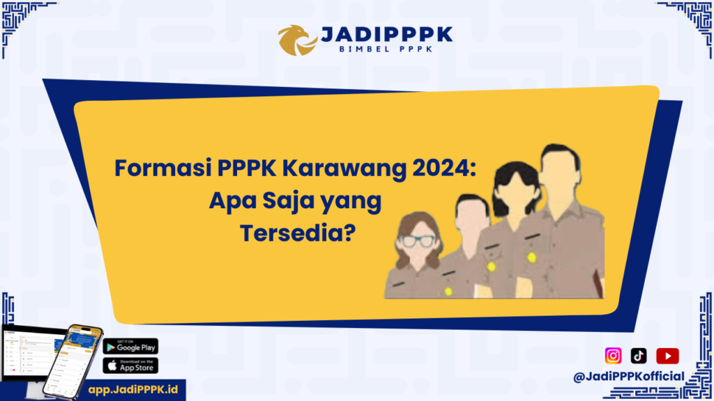 Formasi PPPK Karawang 2024