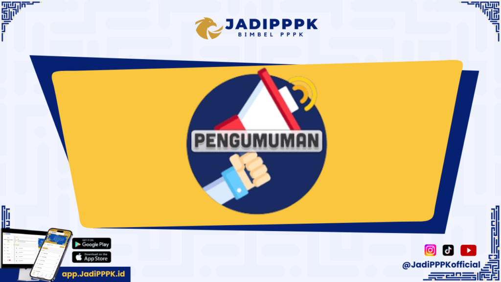 Pengumuman PPPK BPN 