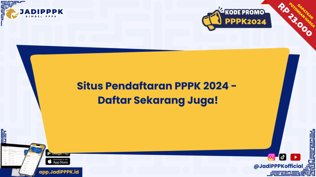 Situs Pendaftaran PPPK 2024