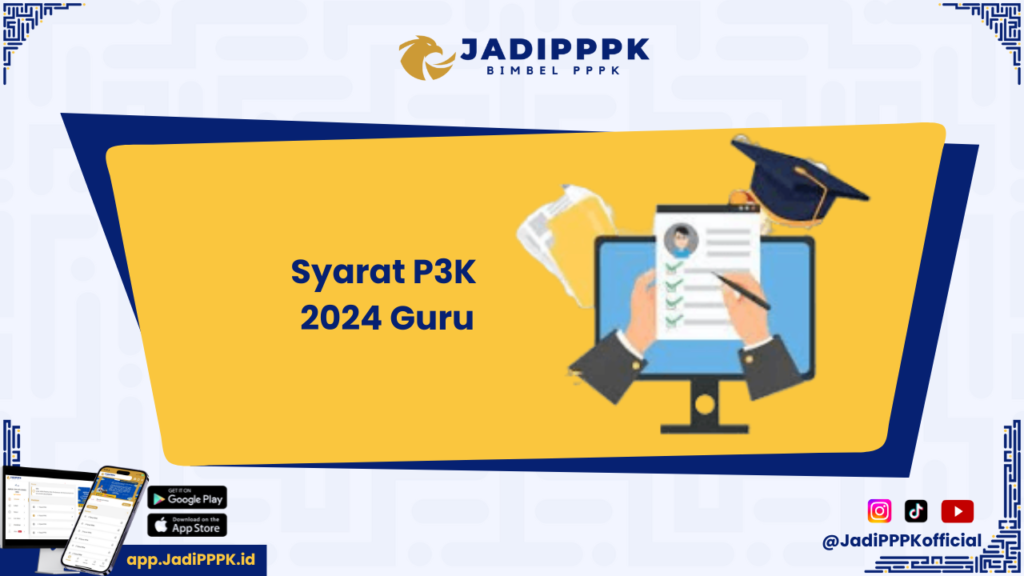 Syarat P3K 2024 Guru