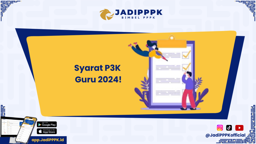 Syarat P3K Guru 2024