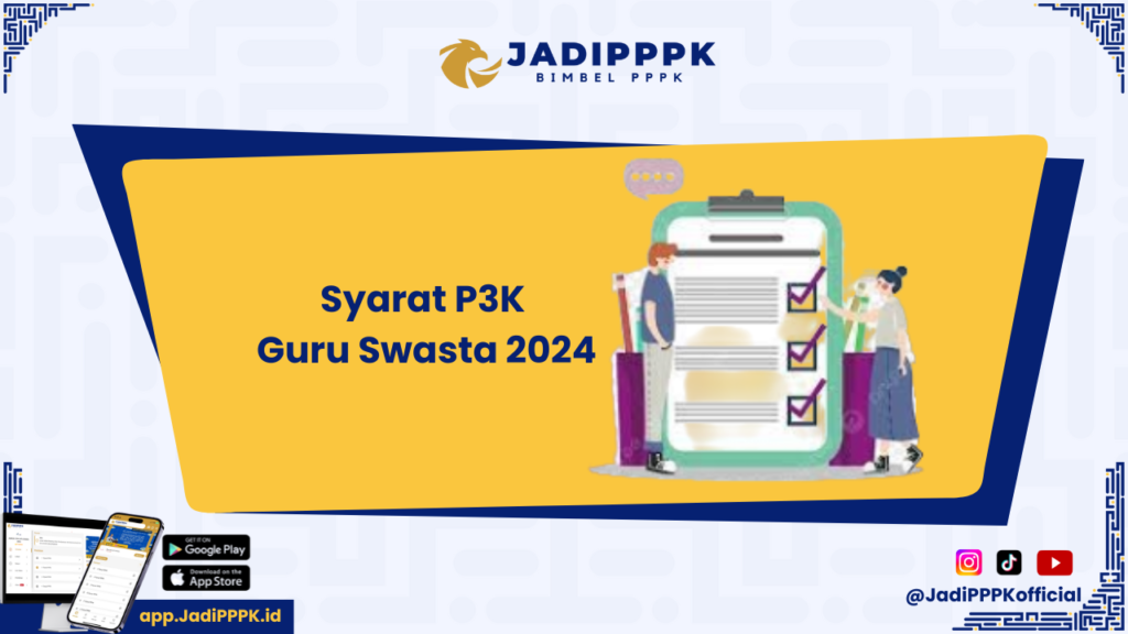 Syarat P3K Guru Swasta 2024