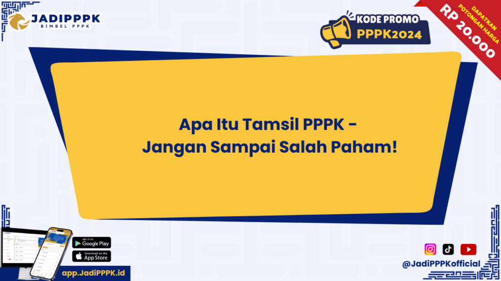 Apa Itu Tamsil PPPK