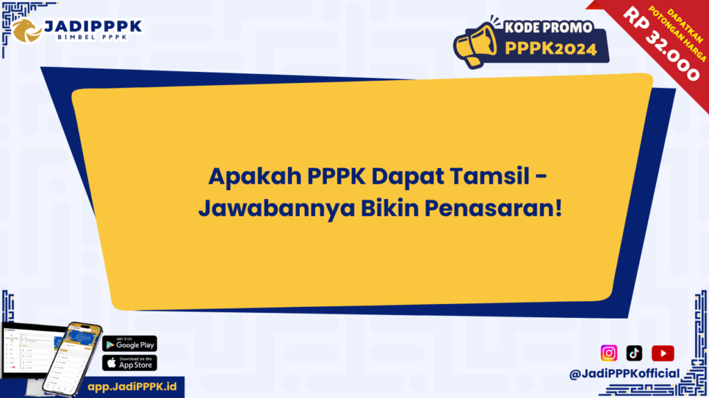 Apakah PPPK Dapat Tamsil